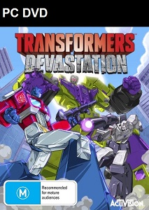 ปกเกม Transformers Devastation