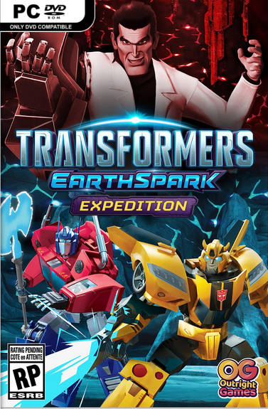 ปกเกม Transformers EarthSpark Expedition