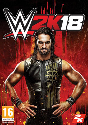 ปกเกม WWE 2K18