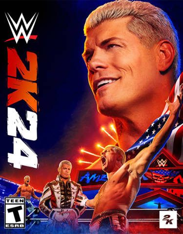 ปกเกม WWE 2K24 Deluxe Edition