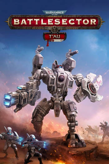 ปกเกม Warhammer 40000 Battlesector Tau