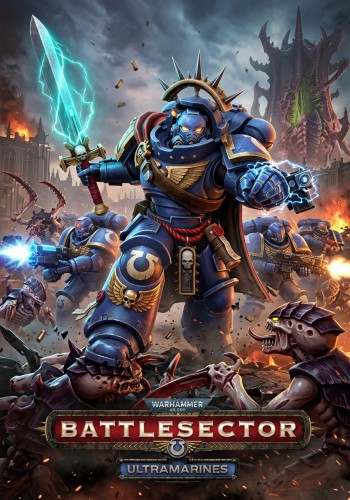 ปกเกม Warhammer 40000 Battlesector Ultramarines