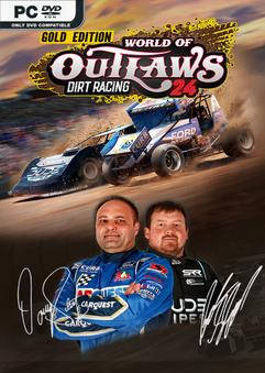 ปกเกม World of Outlaws Dirt Racing 24 Gold Edition